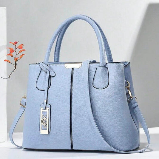 Women's Spring Iron Pendant Decorative Large Capacity Handbags