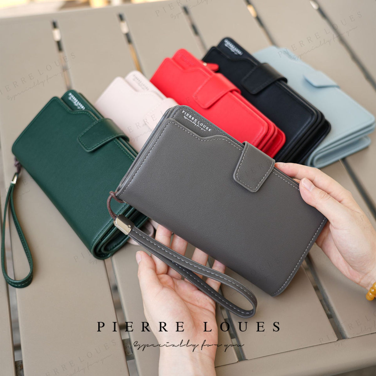 Women's Fashion Business Simplicity Clutch Leather Large Ladies Wallet