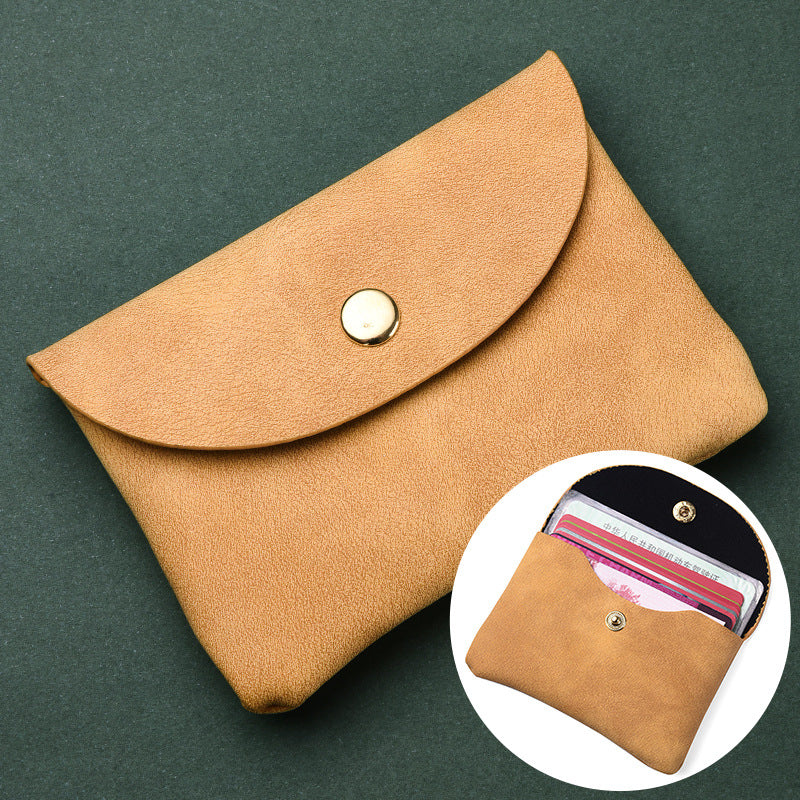 Women's & Men's & Soft Leather Pouch Mini Earphone Coin Purses