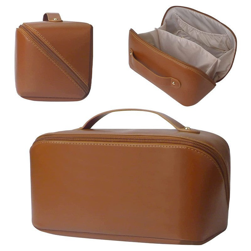 Women's High-grade Pillow Large Capacity Portable Brush Toiletry Makeup Bag