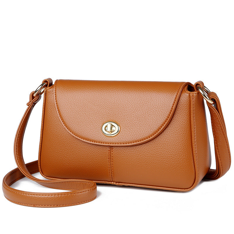 Elegant Women's Fashion Mom Simple Soft Crossbody Bags
