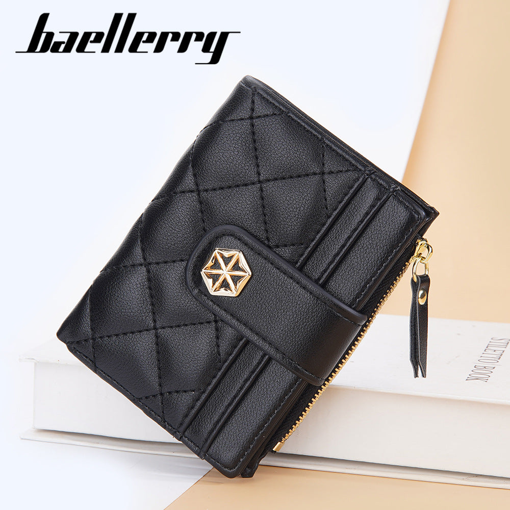 Women's No Multiple Slots Korean Short Ladies Wallets