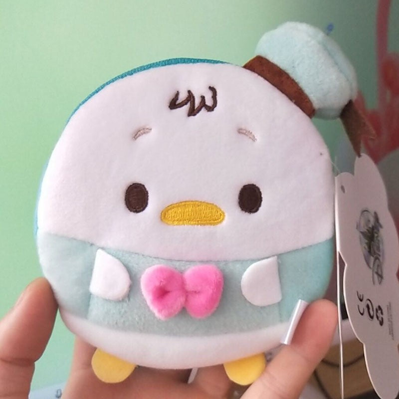 Plush Headset Cable Buggy Storage Cute Purses