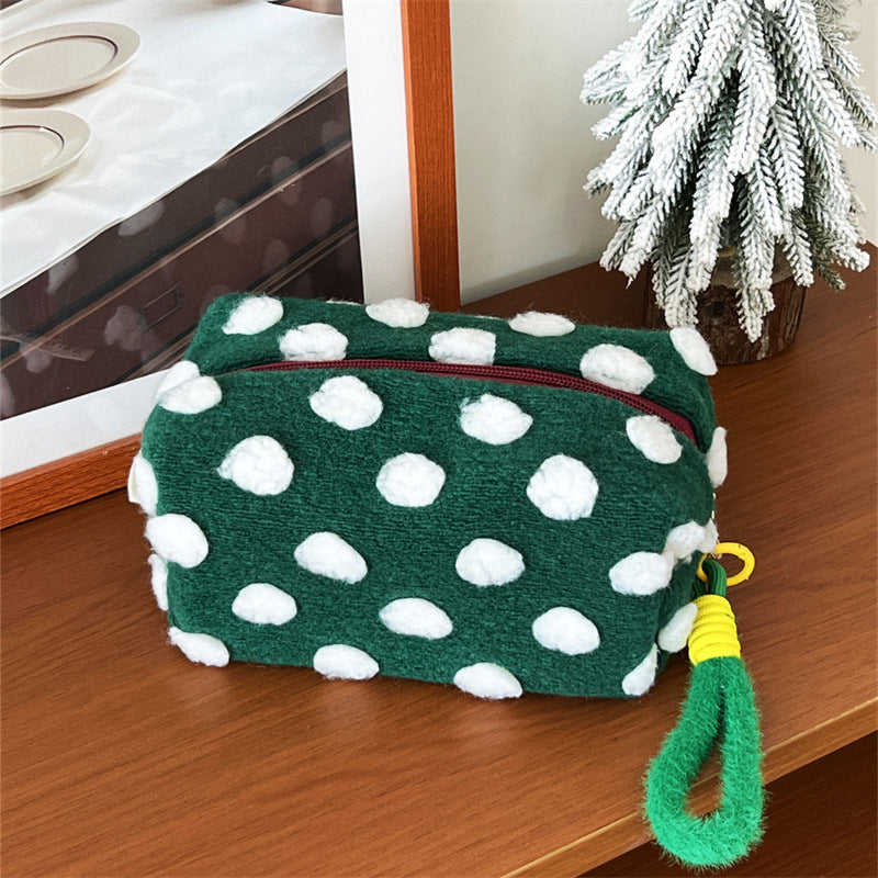 Plush Large Capacity Cute Cosmetics Storage Makeup Bag