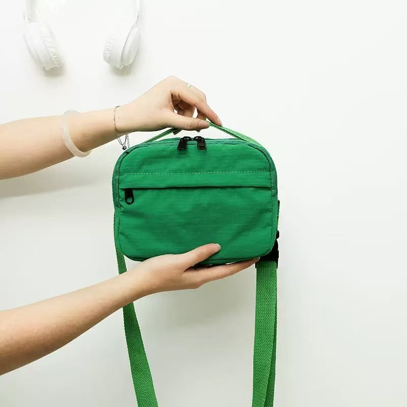 Stylish Macaron Nylon Waterproof Light Canvas Bags