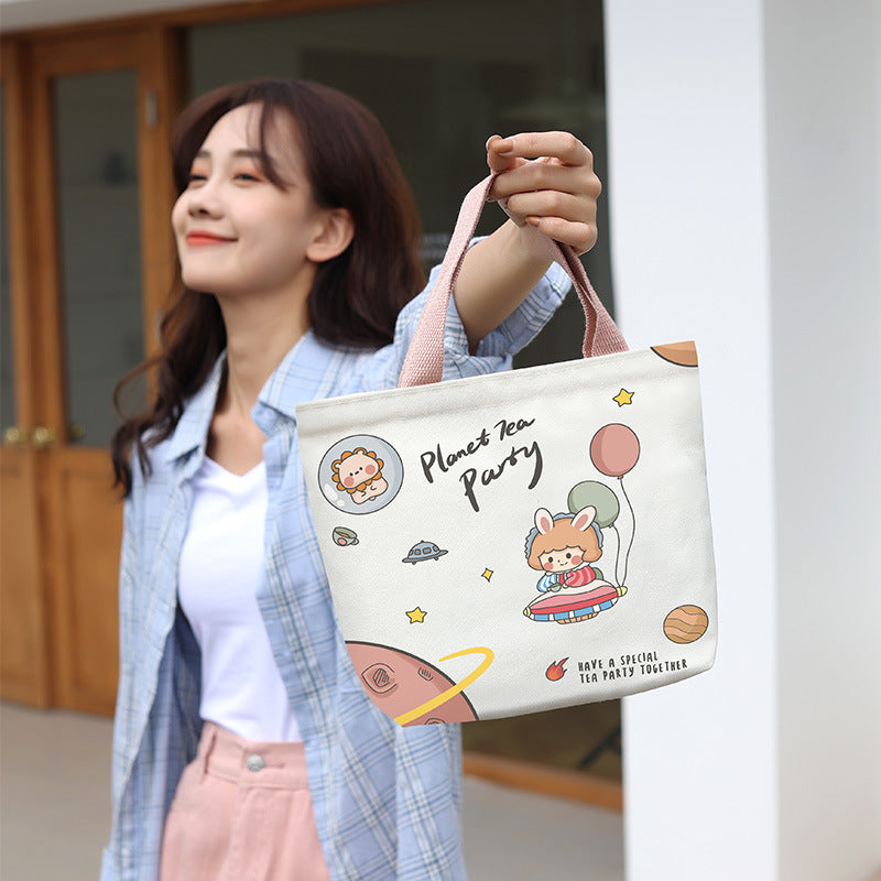 Women's Cloth Cute Summer Versatile Artistic Handbags