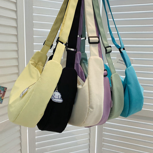 Creative Summer Dumpling Large Capacity Fresh Shoulder Bags