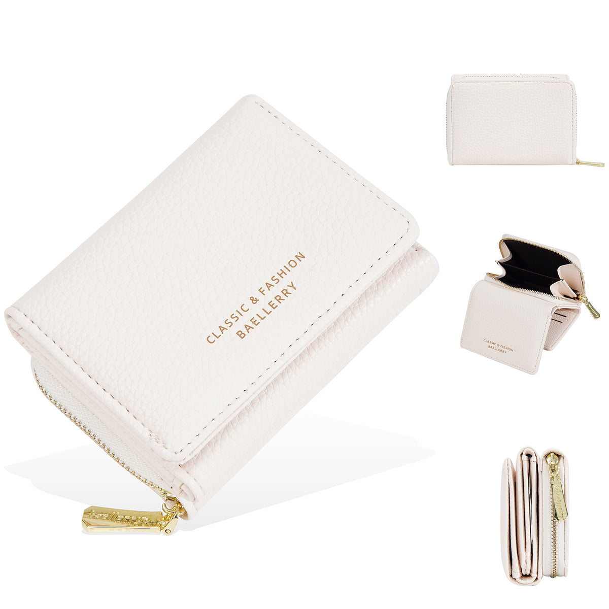 Women's Three Fold High Sense Multiple Slots Ladies Wallet