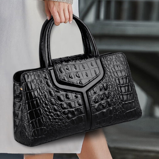 Women's Light Luxury Leather Cowhide Chinese Style Handbags