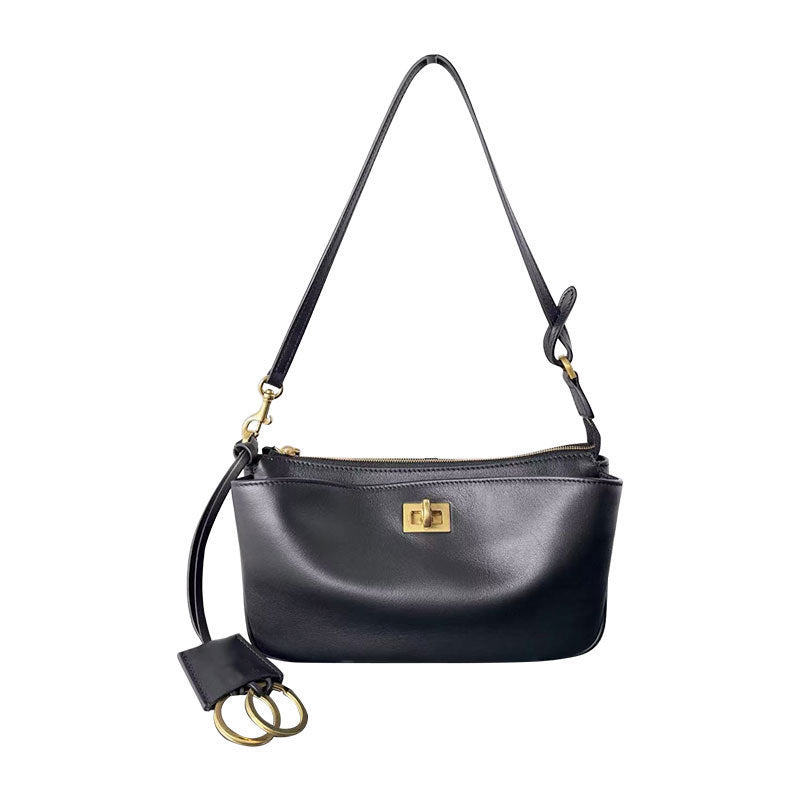 Women's First Layer Cowhide Kelly Cow Leather Women's Shoulder Bag