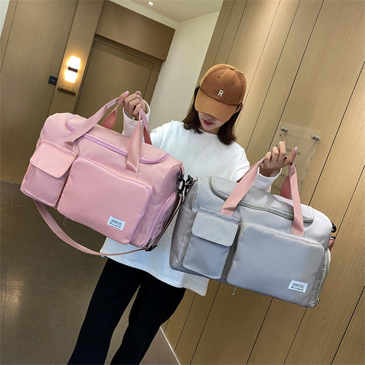 Toiletry Good-looking Capacity Dry Wet Separation Travel Bags