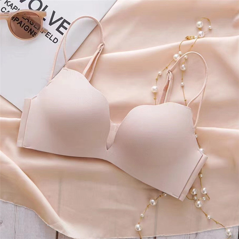 Women's Smooth Suit Wireless Push Up Cup Lingerie Sets