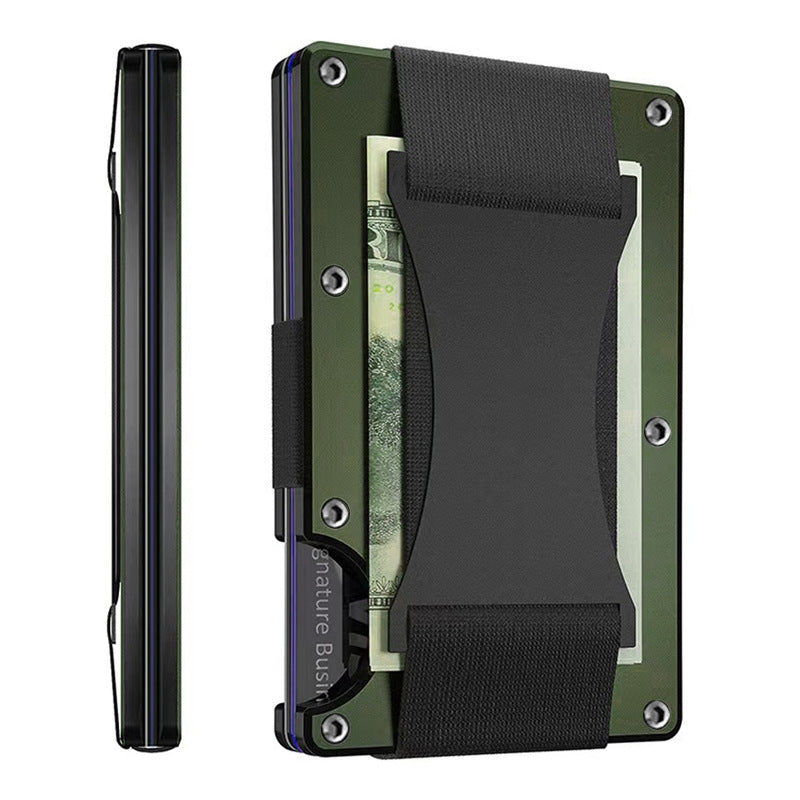 Metal Carbon Fiber Swiping Blocking Technology Card Holder