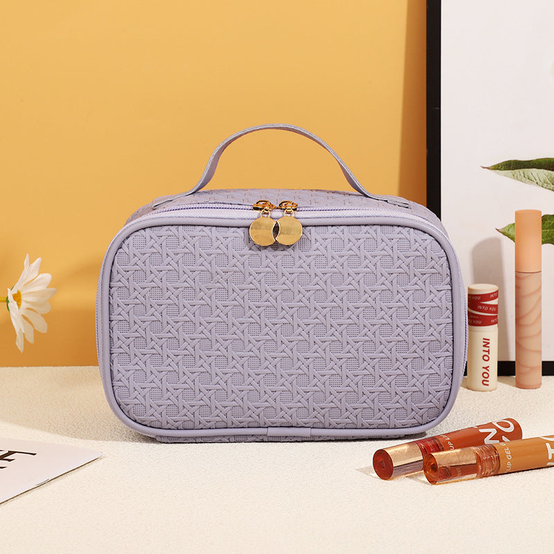 Women's Simple Portable High-grade Storage Waterproof Wash Makeup Bag