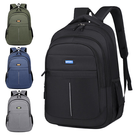 Men's Junior High College Waterproof Large Capacity Backpacks