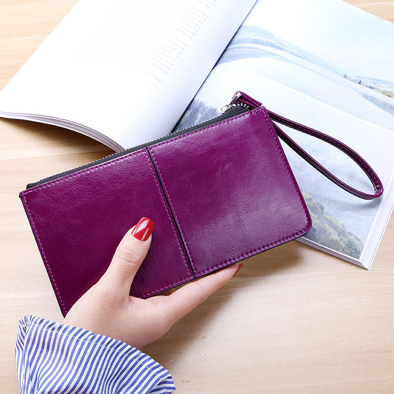 Women's Long Clutch Multiple Slots Large Capacity Ladies Wallet