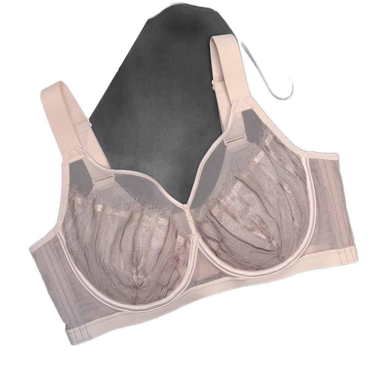 Women's Large Chest Slimming Thin Cup Sexy Underwear Push Lingerie Sets