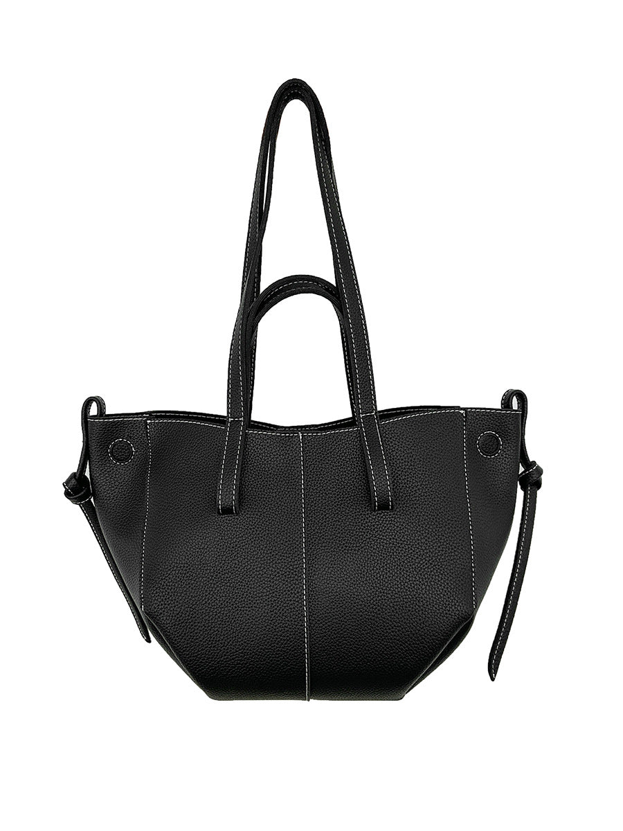 Women's Soft Leather Wings Style High-grade Large Handbags