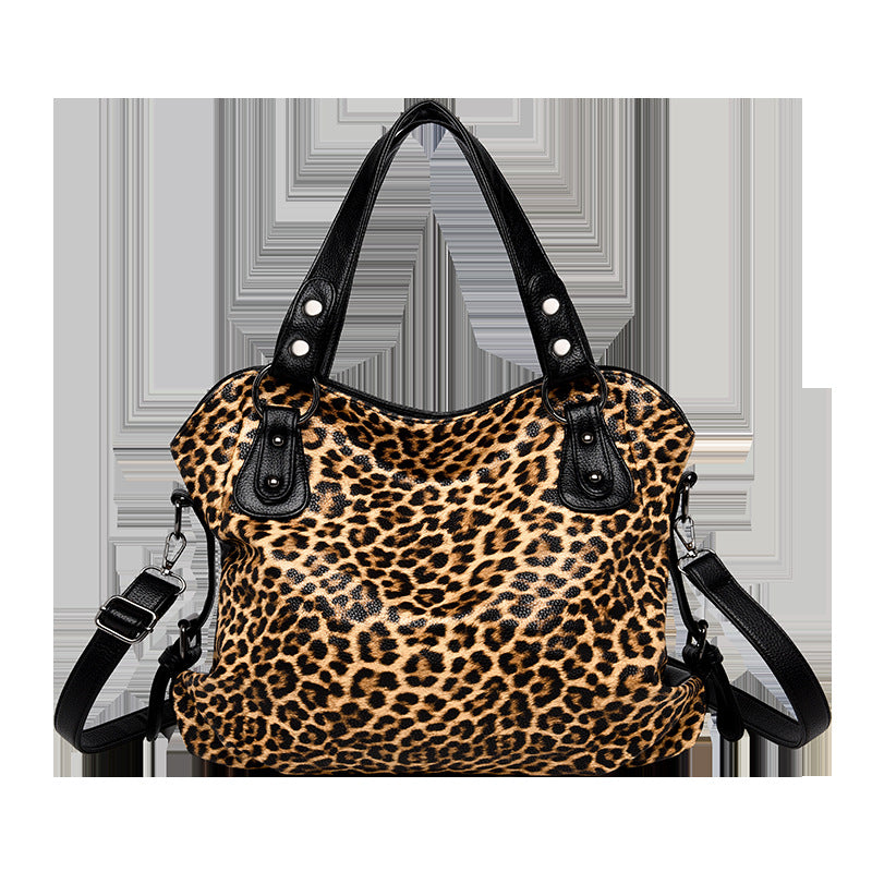 Print Large Capacity Versatile Portable Leisure Women's Shoulder Bag