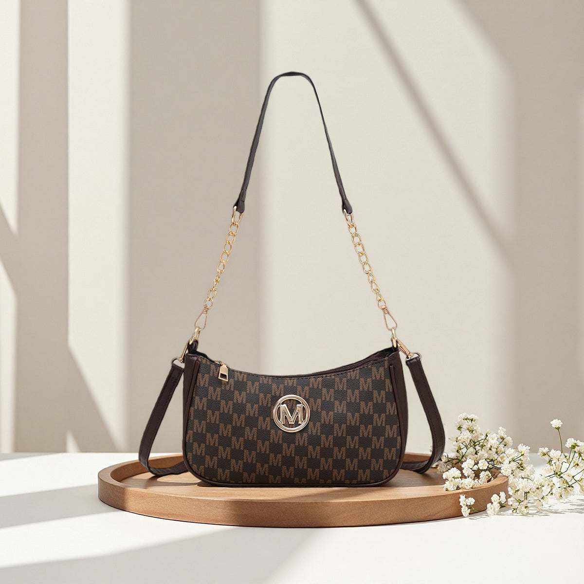 Style Fashion Underarm Western Personality Letter Women's Shoulder Bag