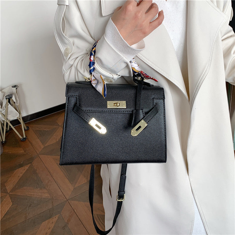 Women's Simple Fashion Silk Scarf Kelly Handbags