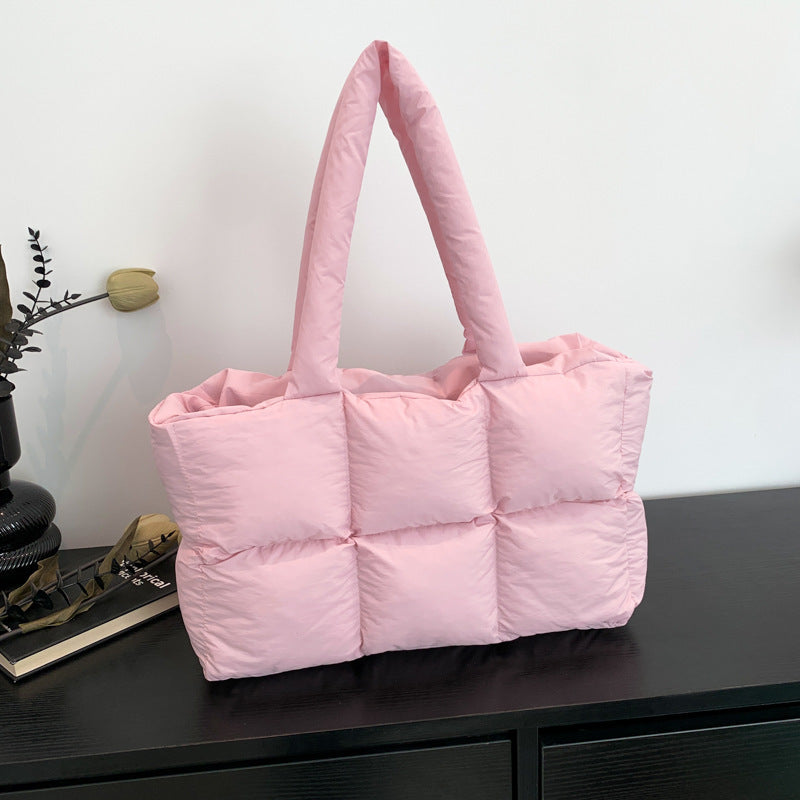 Women's Underarm Down Cotton Coat Large Capacity Women's Shoulder Bag