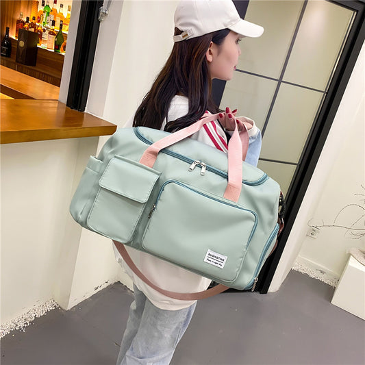 Oxford Cloth Strap Shoe Storage Large Capacity Travel Bags