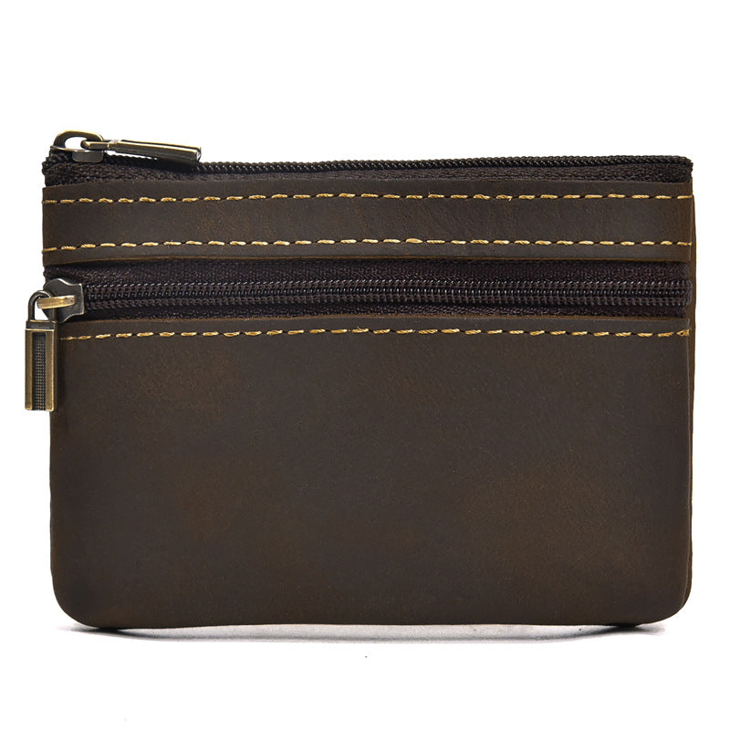 Women's & Men's & Horse Leather Genuine First Layer Ladies Wallets