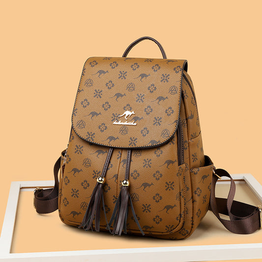 Women's Fashion Presbyopic Leisure Large Capacity Trendy Backpacks