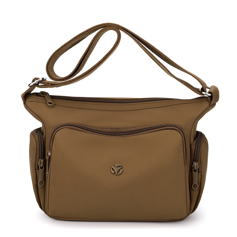 Women's Simple Solid Color Lightweight Fashion Commuter Women's Shoulder Bag