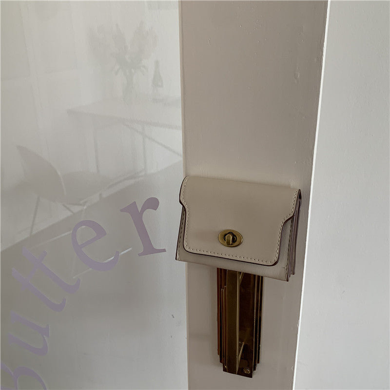 Korean Style Simple Texture Mini Storage Card Holder