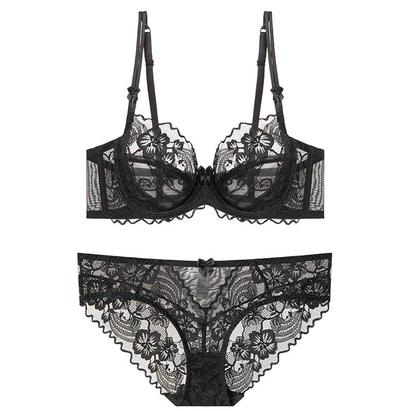 Style Summer Big Chest Breast Contracting Senior Lingerie Sets