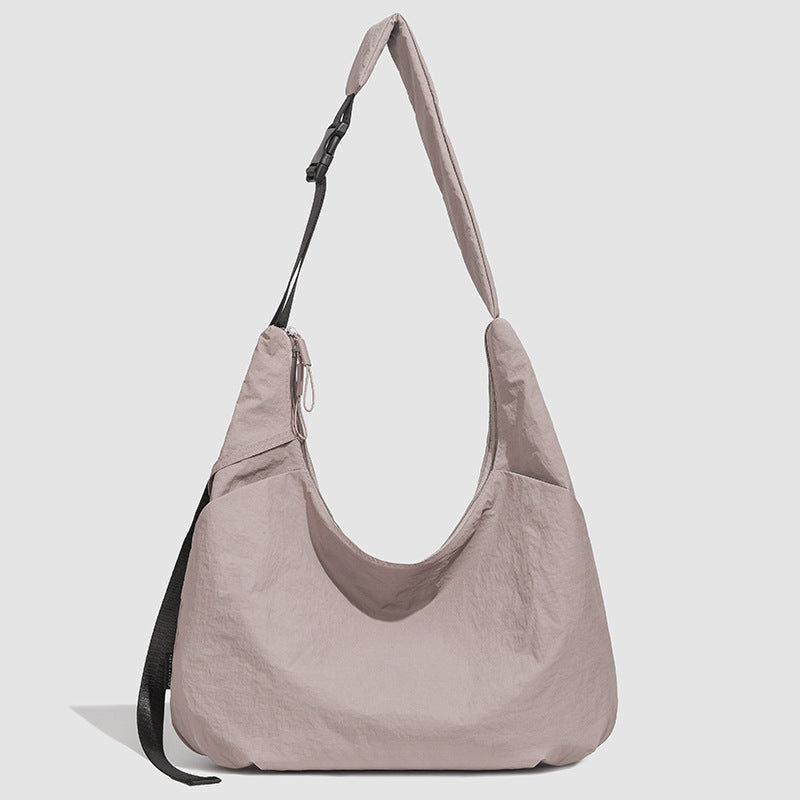 Women's Be Underarm Solid Color Large Capacity Women's Shoulder Bag