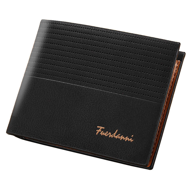Graceful Men's Short Chic Multi Slots Men's Wallet