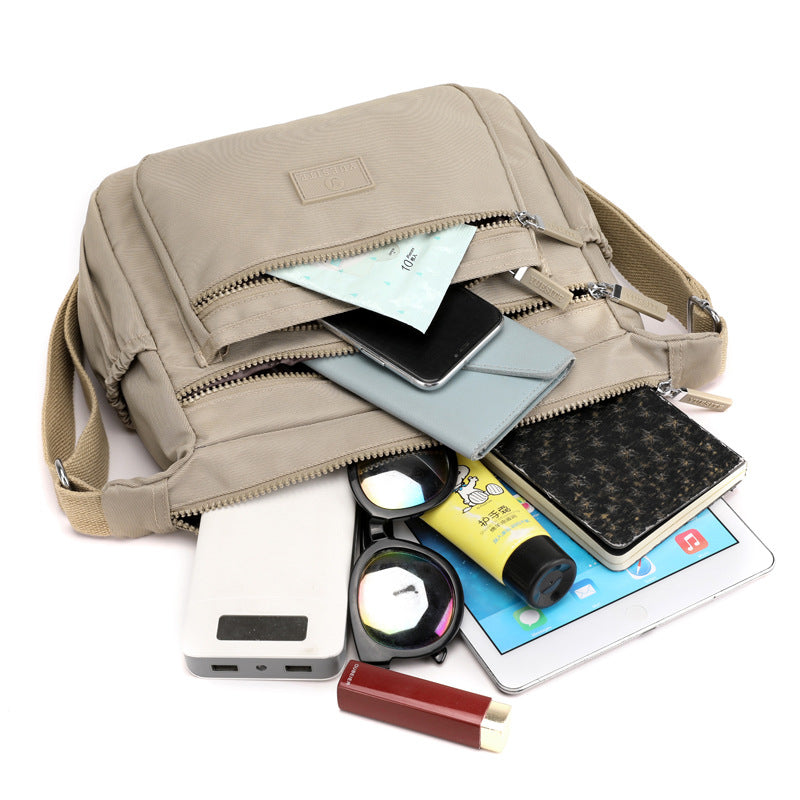 Women's Mother Large Capacity Nylon Cloth Storage Women's Messenger Bag