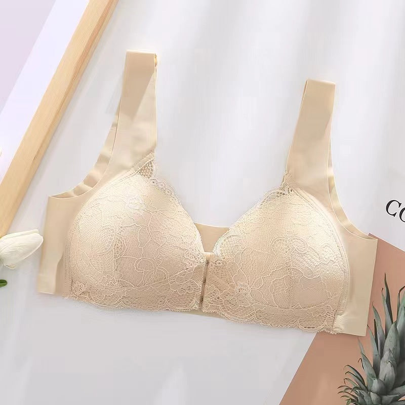 Women's Closure Lace Sexy Seamless Vest Beauty Bras