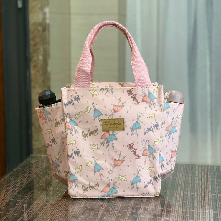 With Tissue Waterproof Thermal Insulation Large Handbags