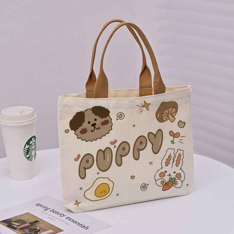 Large Capacity Commuter Lunch Simple Versatile Handbags