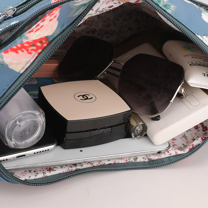 Women's Large Capacity Nylon Mother Printed Women's Shoulder Bag