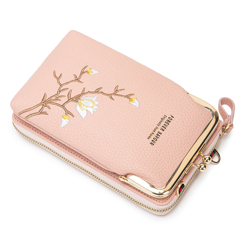 Women's Embroidered Niche Mini Long Fashion Ladies Wallets