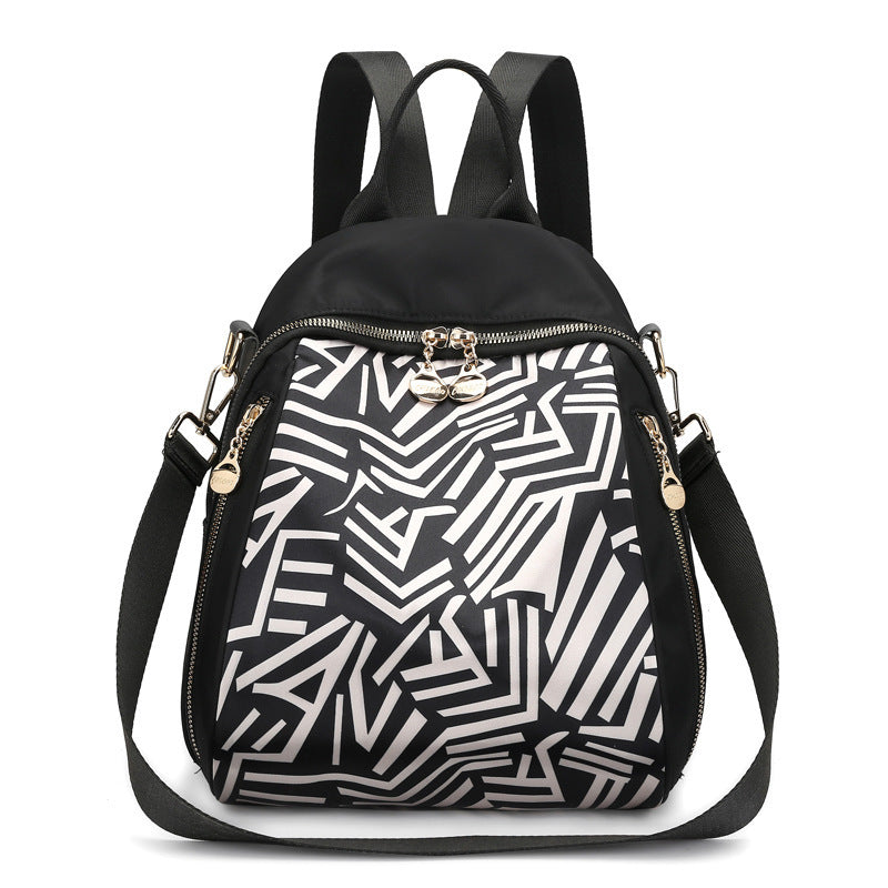 Women's Printing Stylish Oxford Cloth Fashion High Backpacks