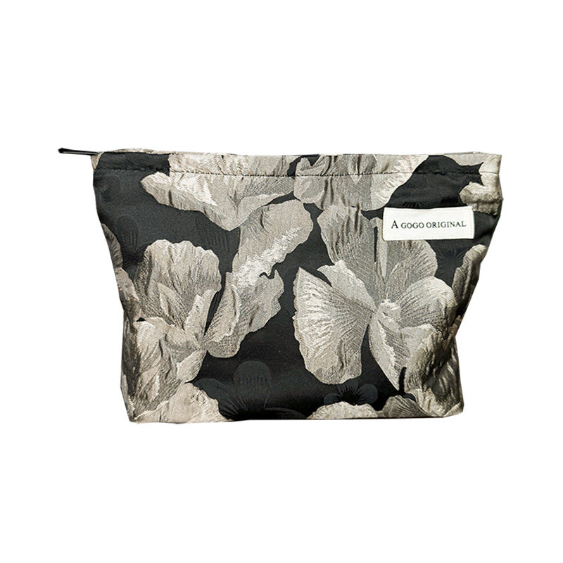 Portable Skin Care Buggy Toiletry Clutch Makeup Bag