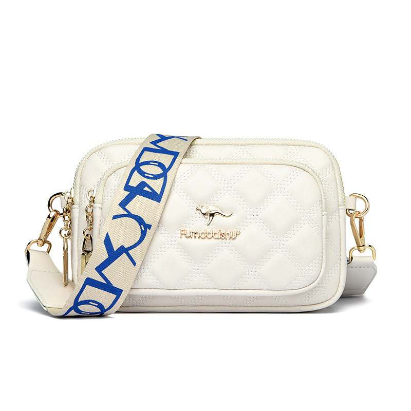 Women's Trendy Classic Style Diamond Check Fashion Women's Shoulder Bag