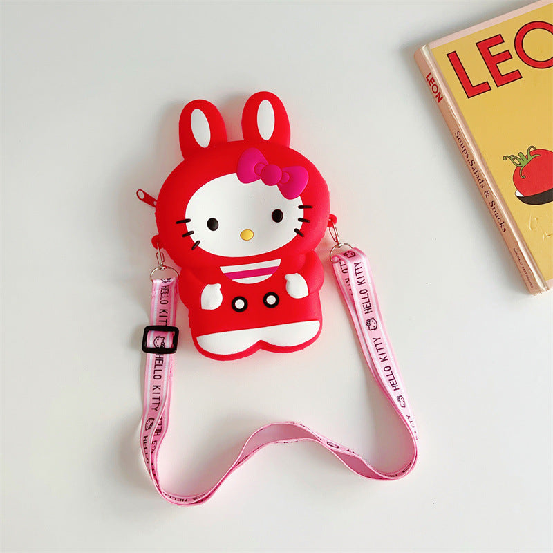 Stall Cartoon Silicone Soft Western Style Backpacks