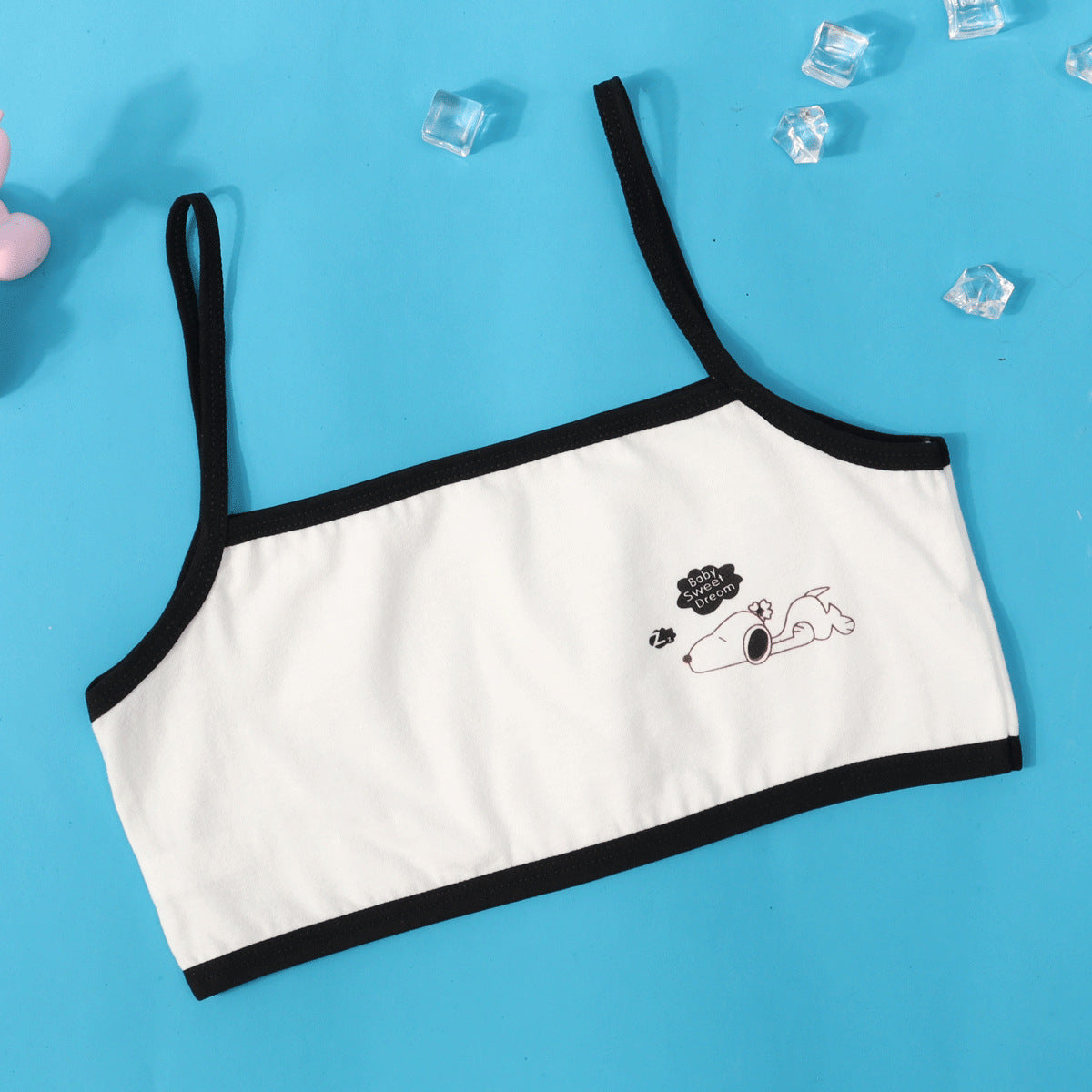 Children's Cotton Underwear Development Period Vest Elementary Tanks Camis