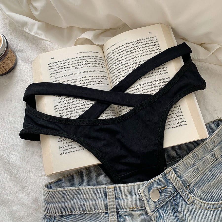 Women's Pure Cotton Crotch Briefs Desire Underwear Summer Panties