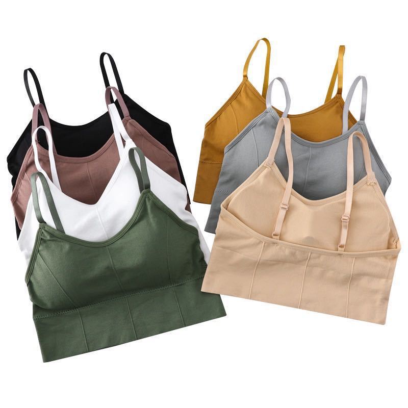 Large Back Beauty Underwear Wireless Seamless Tanks Camis