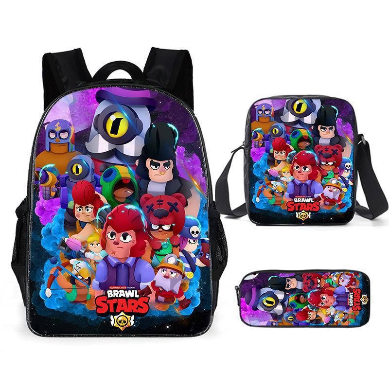 Classic Anime Cartoon Fashion Pencil Buggy Backpacks