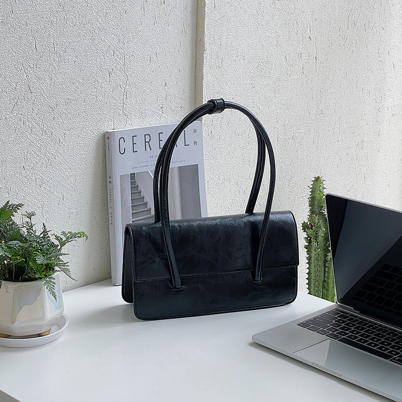 Women's Korean Elegance Retro Fashion Trendy Shaping Macaron Handbags