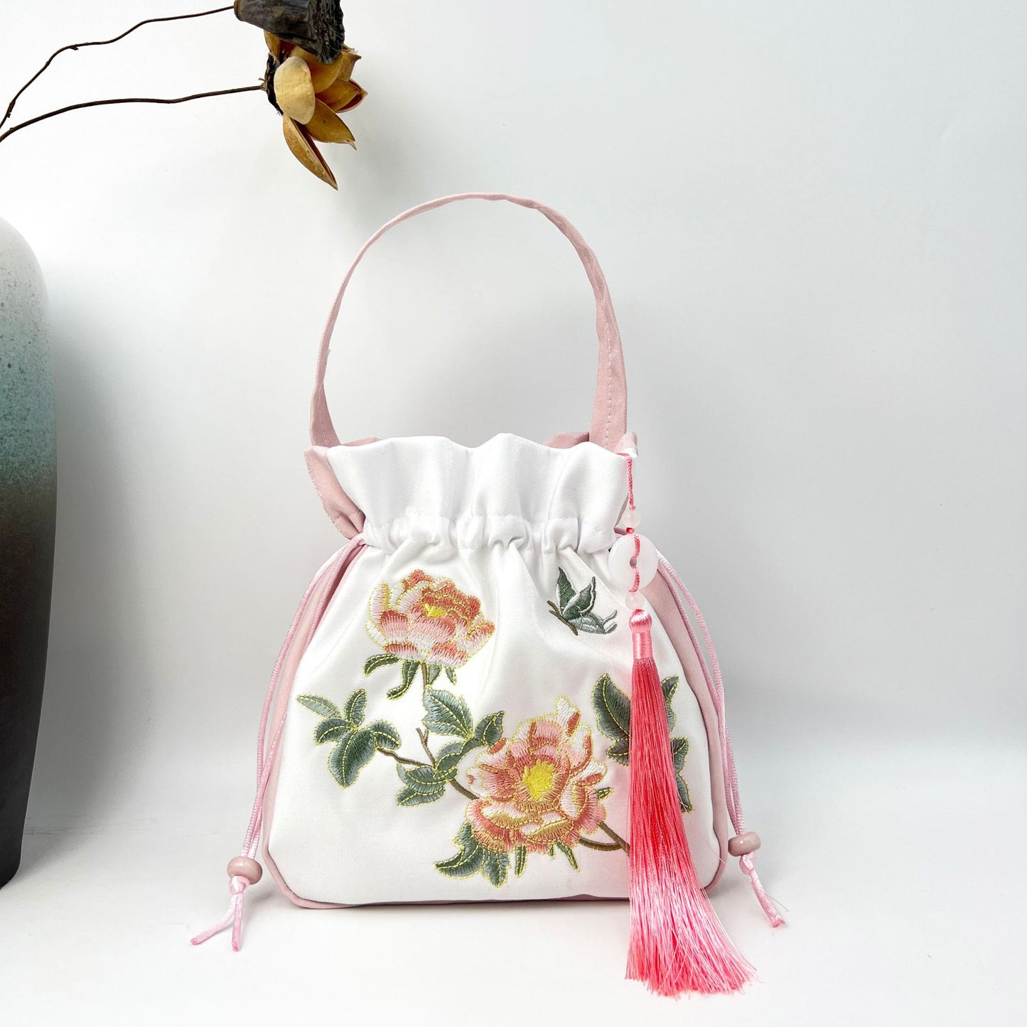 With Embroidered Han Chinese Clothing Antiquity Artistic Handbags
